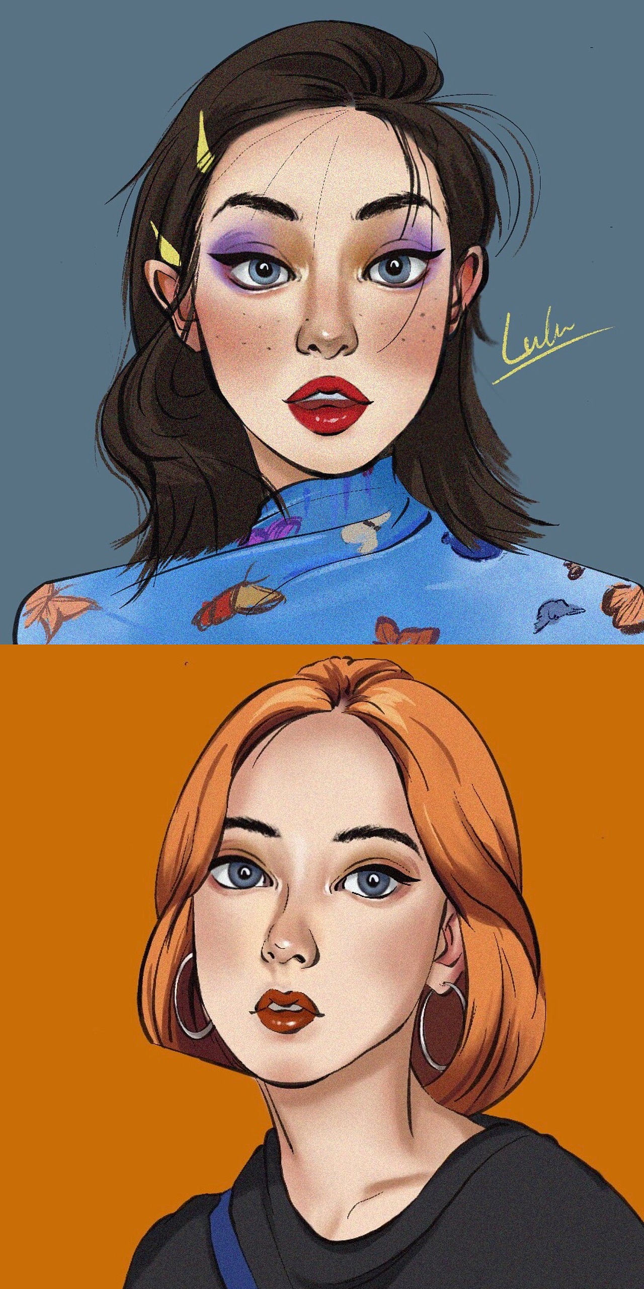 头像创作（图ZMjAzNzYxOTg4） - 创作习作 - 站酷设计师FELIX0805原创素材 - 站酷ZCOOL