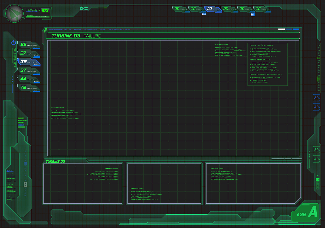 仿钢铁侠界面UI做的练习（图ZNzU4MTgyMA==） - 主题/皮肤 - 站酷设计师namco1029原创素材 - 站酷ZCOOL