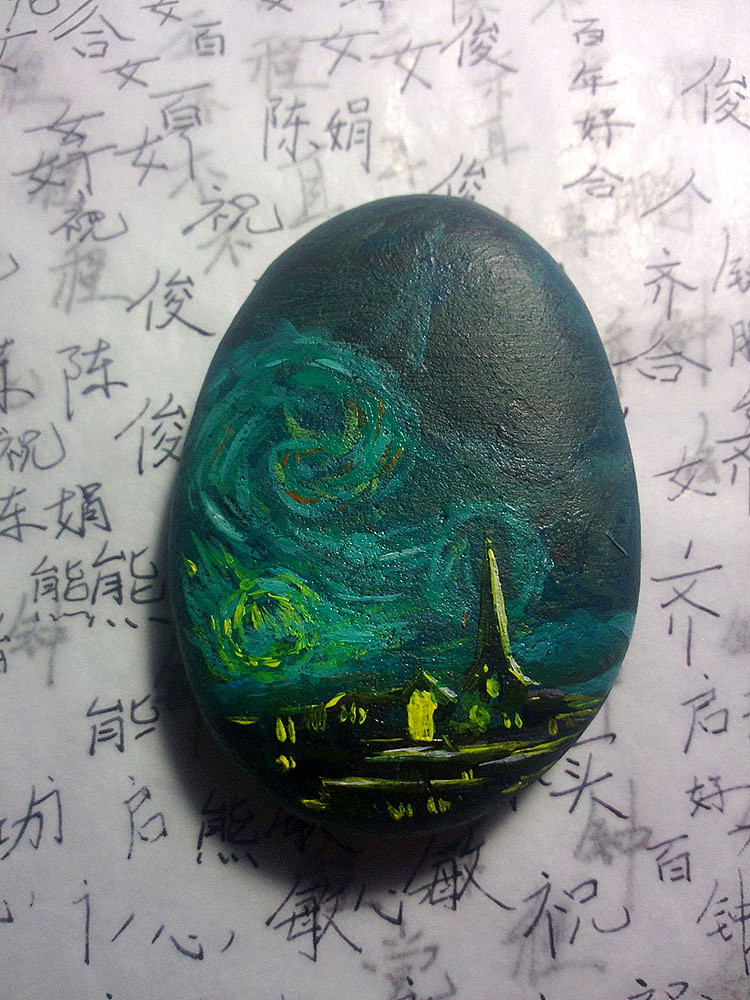 画到一半用手机拍的