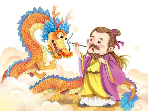 画的一些板绘儿童图书封面图