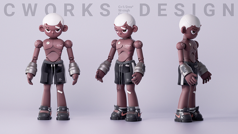 潮玩ip设定(CWORKS)