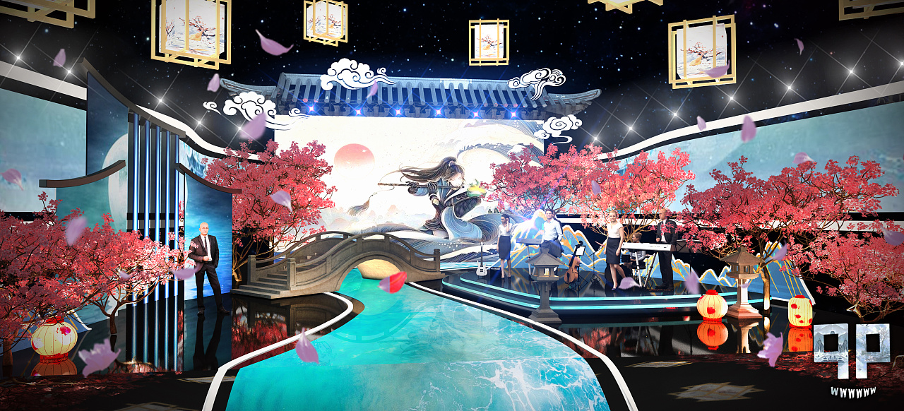 qp古风舞美设计