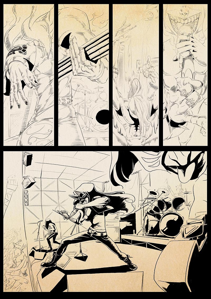 魔神之乐（图ZMTUyMTAxODA4） - 中/长篇漫画 - 站酷设计师双刀绅士原创素材 - 站酷ZCOOL