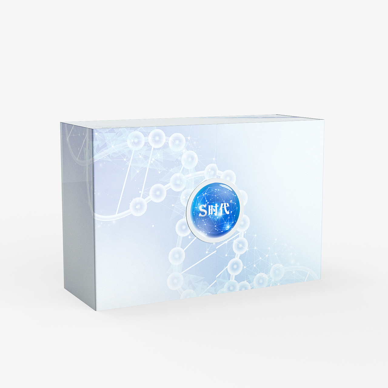 简单包装白底建模渲染