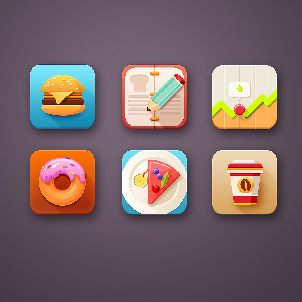 拟物图标（图ZNTQ1NDk4NDA=） - 图标 - 站酷设计师成波原创素材 - 站酷ZCOOL