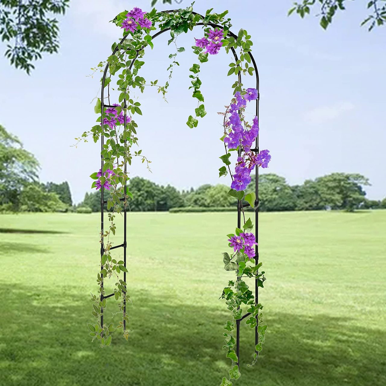 亚马逊户外花园拱形桥架植物爬架婚礼架主图