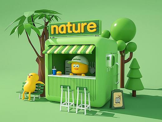 C4D瞎折騰記錄（個(gè)人主頁-ZNDQ2NTMwNDQ=） - 其他三維 - 站酷設(shè)計(jì)師自然無限原創(chuàng)素材 - 站酷ZCOOL