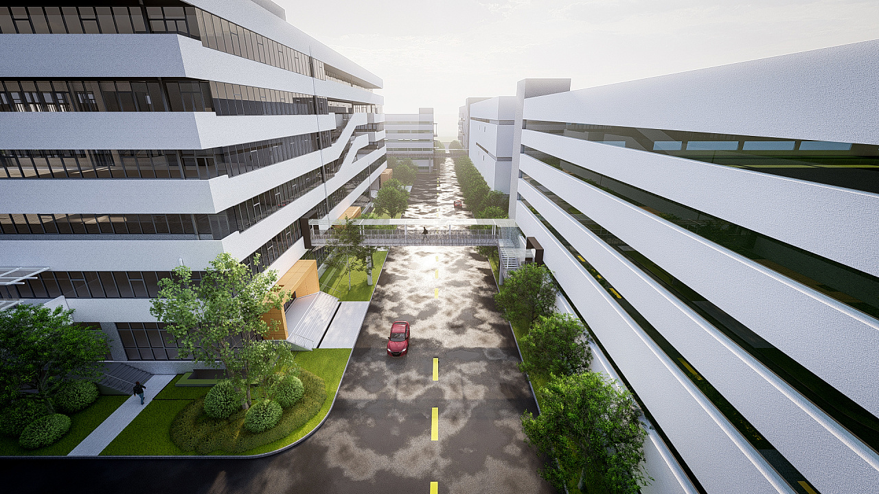 凯博厂区景观设计