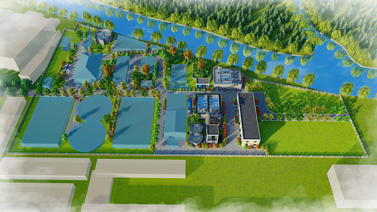 近期一些厂区鸟瞰图（图ZMjg4NDkwMDQw） - 建筑/空间 - 站酷设计师洋洋张原创素材 - 站酷ZCOOL