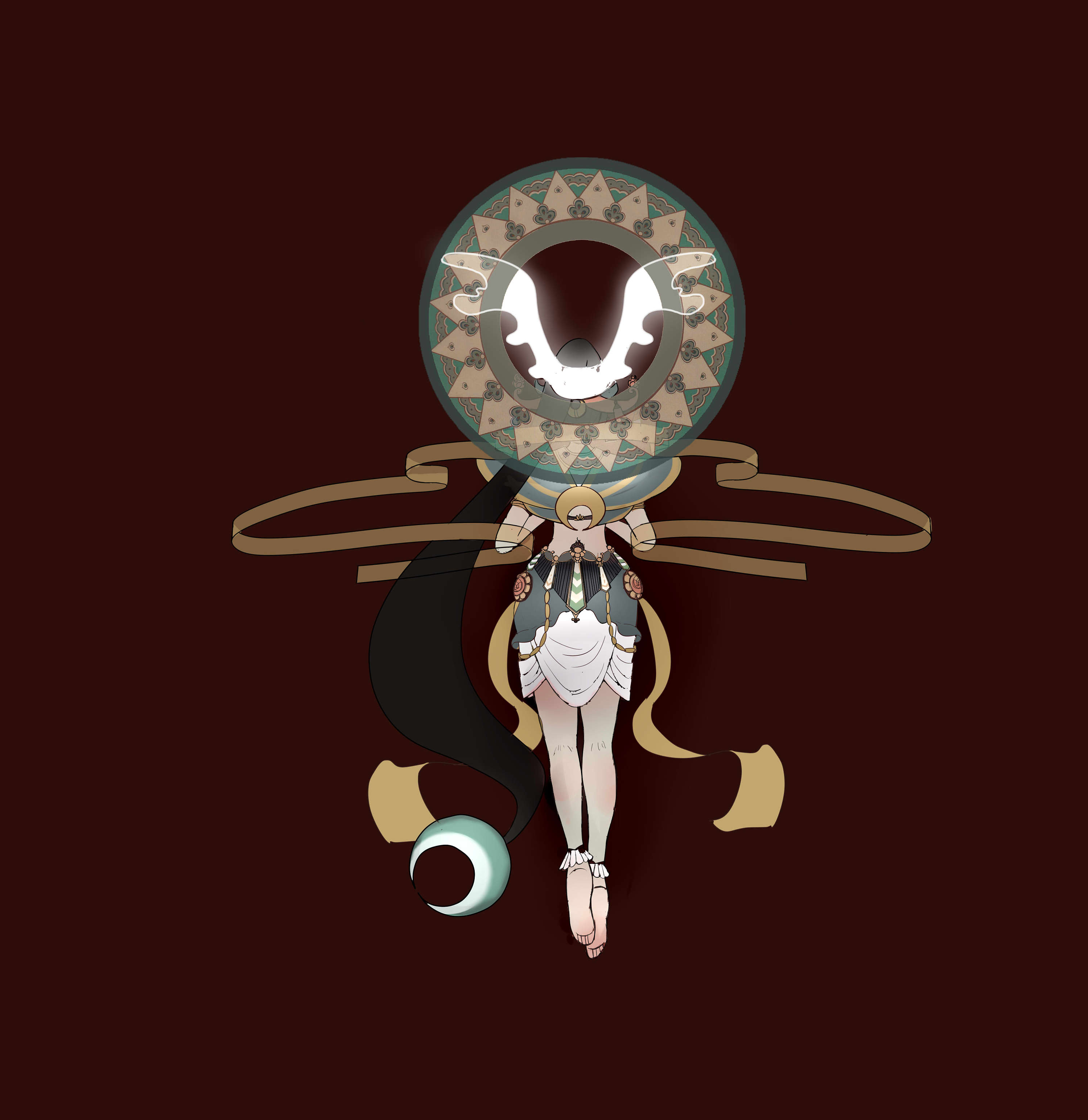 【王者荣耀x敦煌文化】鹿王-王者荣耀女娲皮肤设计