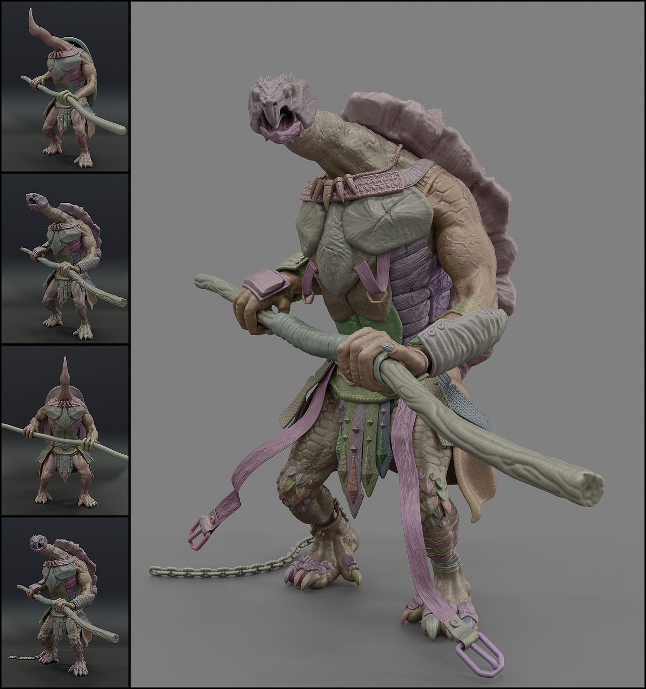 Blender练习-雕塑-从入门到道歉（图ZMjM5NjU4Mjg0） - 人物/生物 - 站酷设计师Demaner原创素材 - 站酷ZCOOL