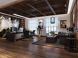 鄭州現(xiàn)代風(fēng)辦公室設(shè)計(jì)公司裝修案例