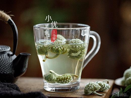 静物摄影　绿罗花　复古中国风