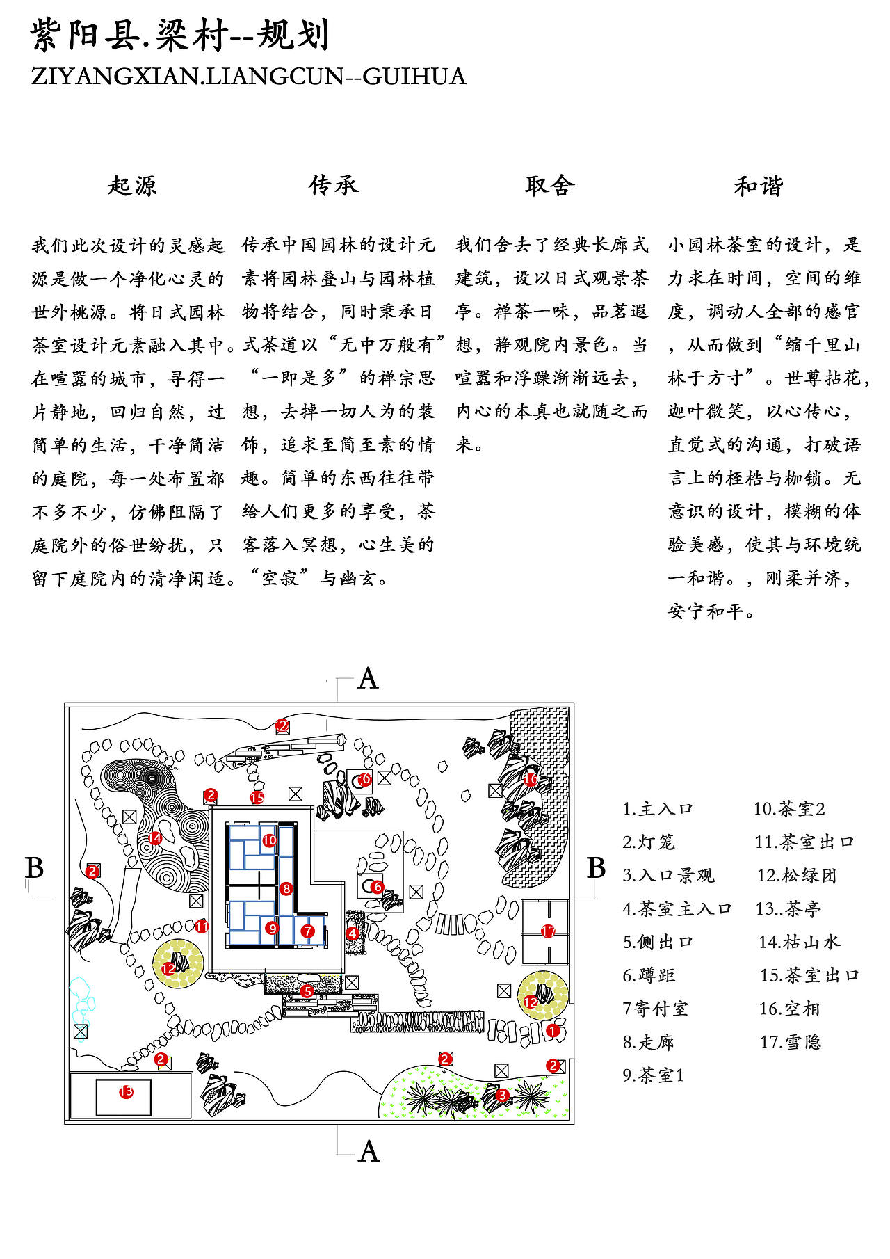 在校作品整理-茶室设计（图ZMTgwMTcyNTY0） - 景观设计 - 站酷设计师绵羊软糖原创素材 - 站酷ZCOOL