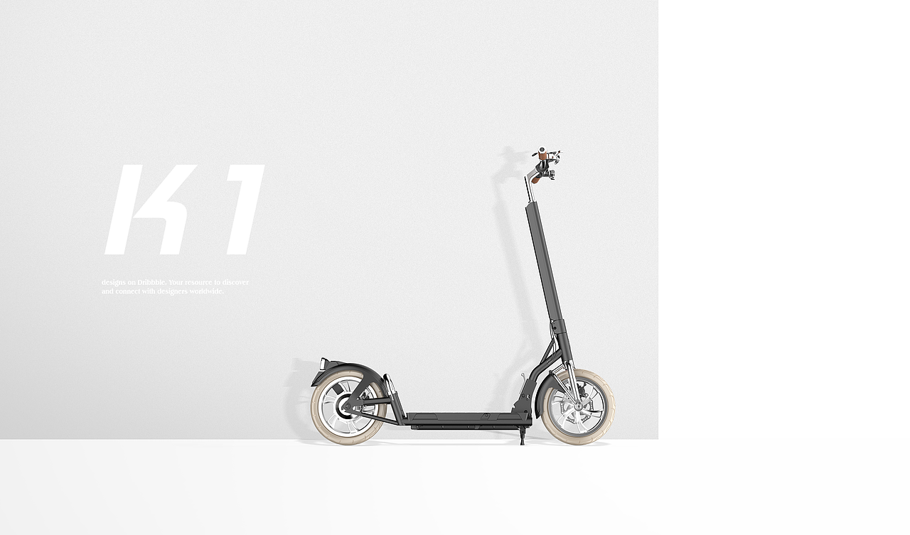 12寸通勤电动滑板车