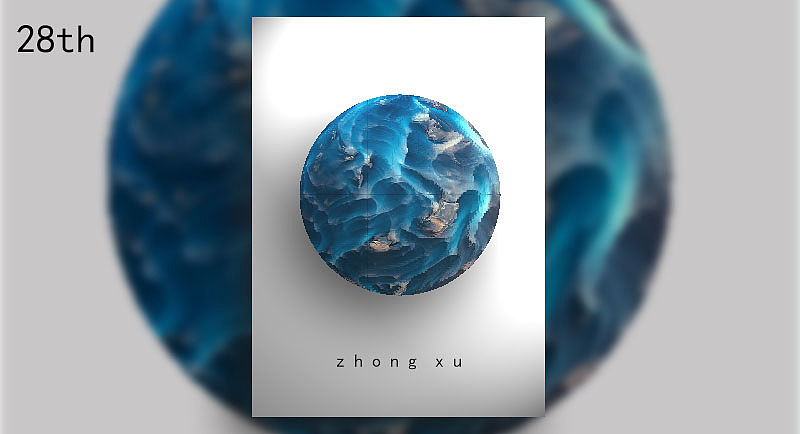 立体简洁风景海报（图ZNzc5NzE5NDQ=） - 海报 - 站酷设计师王小熊和小八蛋原创素材 - 站酷ZCOOL