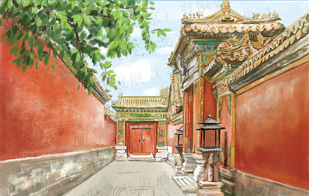 国潮联名交通卡——紫禁城的四季（图ZMjk1NDc4NzYw） - 生活用品 - 站酷设计师蒋讲文创原创素材 - 站酷ZCOOL