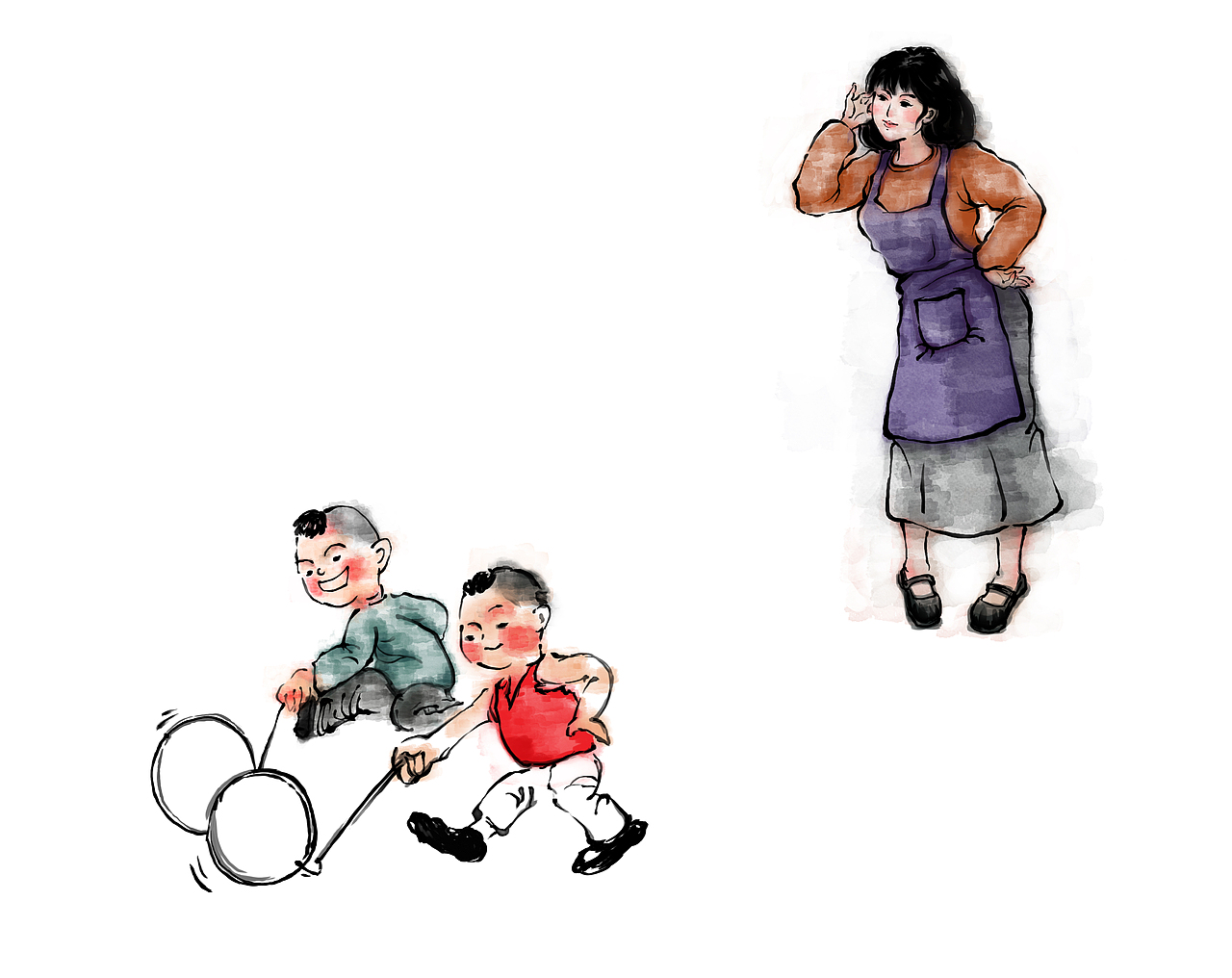 7080后的儿时记忆（图ZMTA5NjI0MjYw） - 创作习作 - 站酷设计师倪小兔原创素材 - 站酷ZCOOL