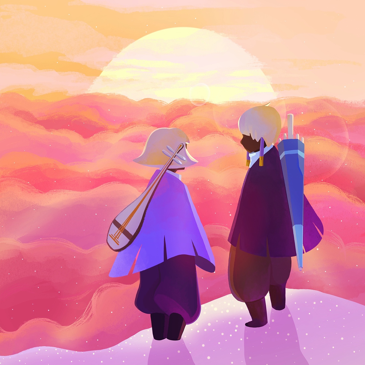 光遇绘画（图ZMjU3MDIzMTQ0） - 创作习作 - 站酷设计师赛宁SN原创素材 - 站酷ZCOOL