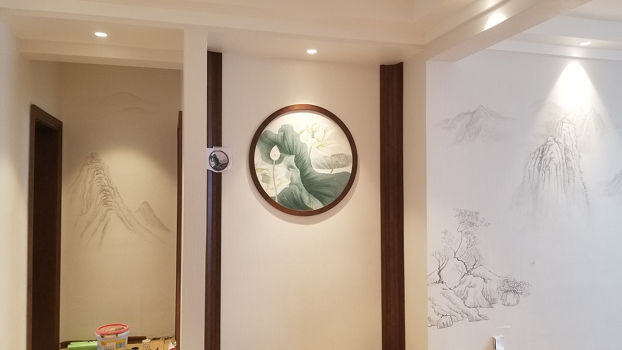 水墨山水（图ZMTkzODk2NDQ0） - 新锐潮流插画 - 站酷设计师李振峰原创素材 - 站酷ZCOOL