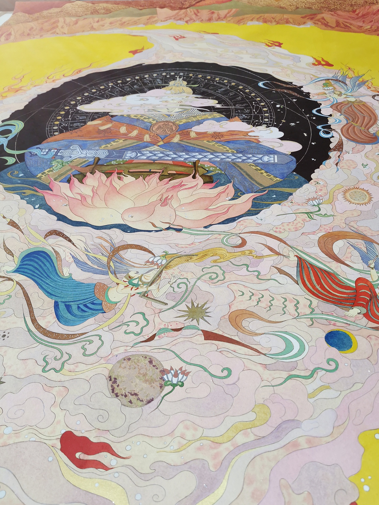 楚辞九歌系列|东皇太一（图ZMjQ3MzE3MzQw） - 商业插画 - 站酷设计师绯靥原创素材 - 站酷ZCOOL