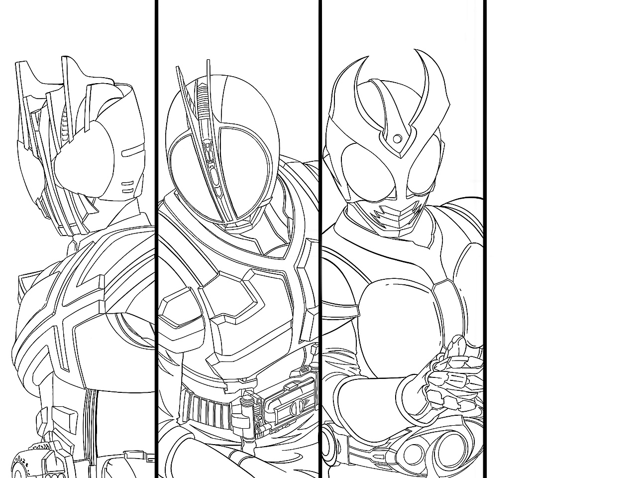 假面骑士|插画|新锐潮流插画|z22056080_原创作品-站酷zcool