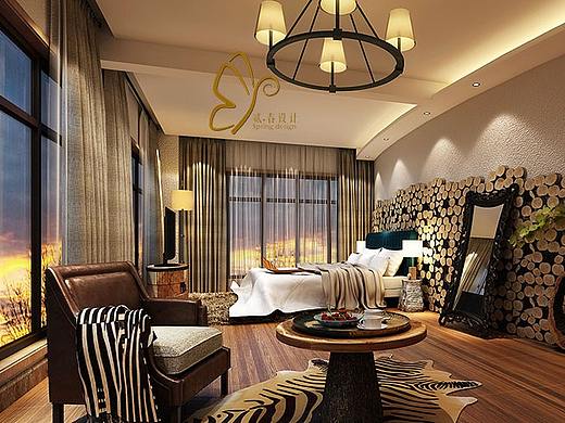 重庆锦湖山庄特色度假酒店（重庆市巫溪红池坝）（个人主页-ZMzc1NTkzMTI=） - 家装设计 - 站酷设计师贰春室内设计原创素材 - 站酷ZCOOL