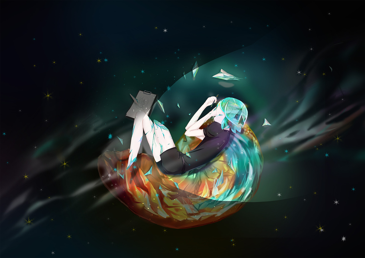 宝石之国同人-磷叶石法斯