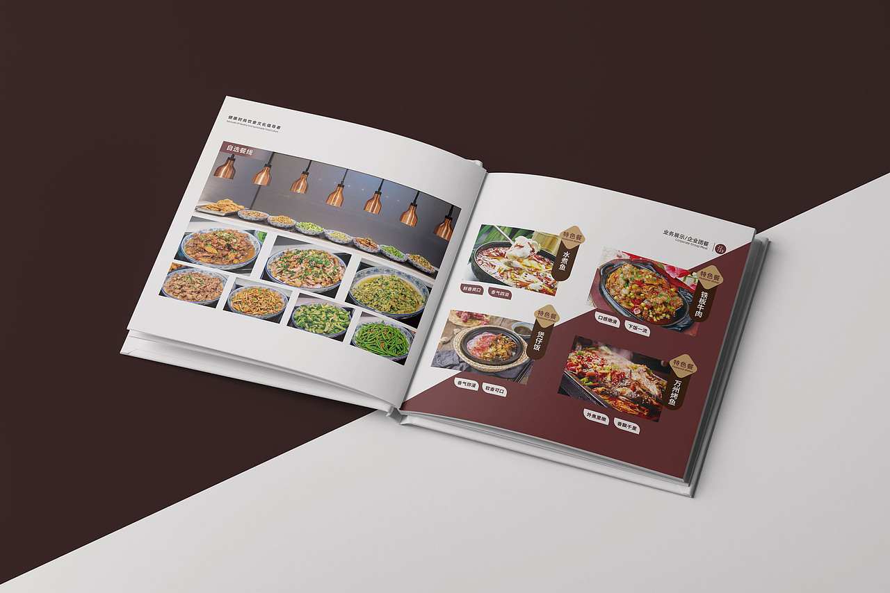 餐饮 | 画册设计 企业画册（图ZMjg5MDgwOTcy） - 书籍/画册 - 站酷设计师Rayay_原创素材 - 站酷ZCOOL