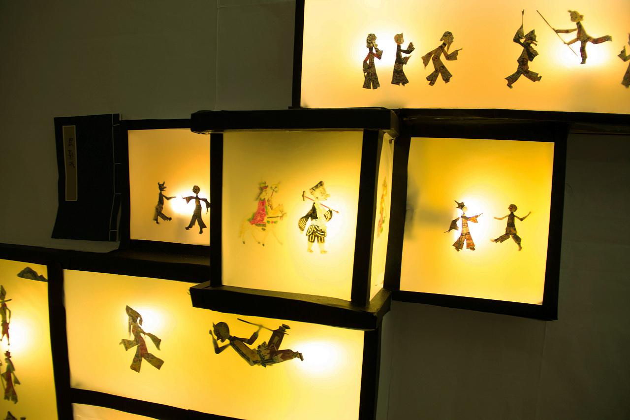 pop广告视觉-皮影戏西游记