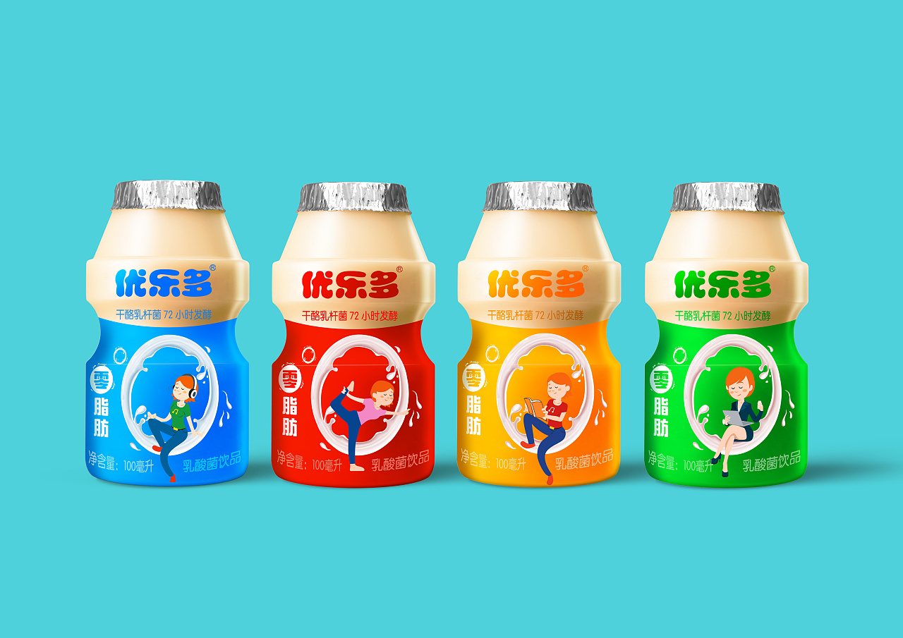 优乐多乳酸菌——零脂肪