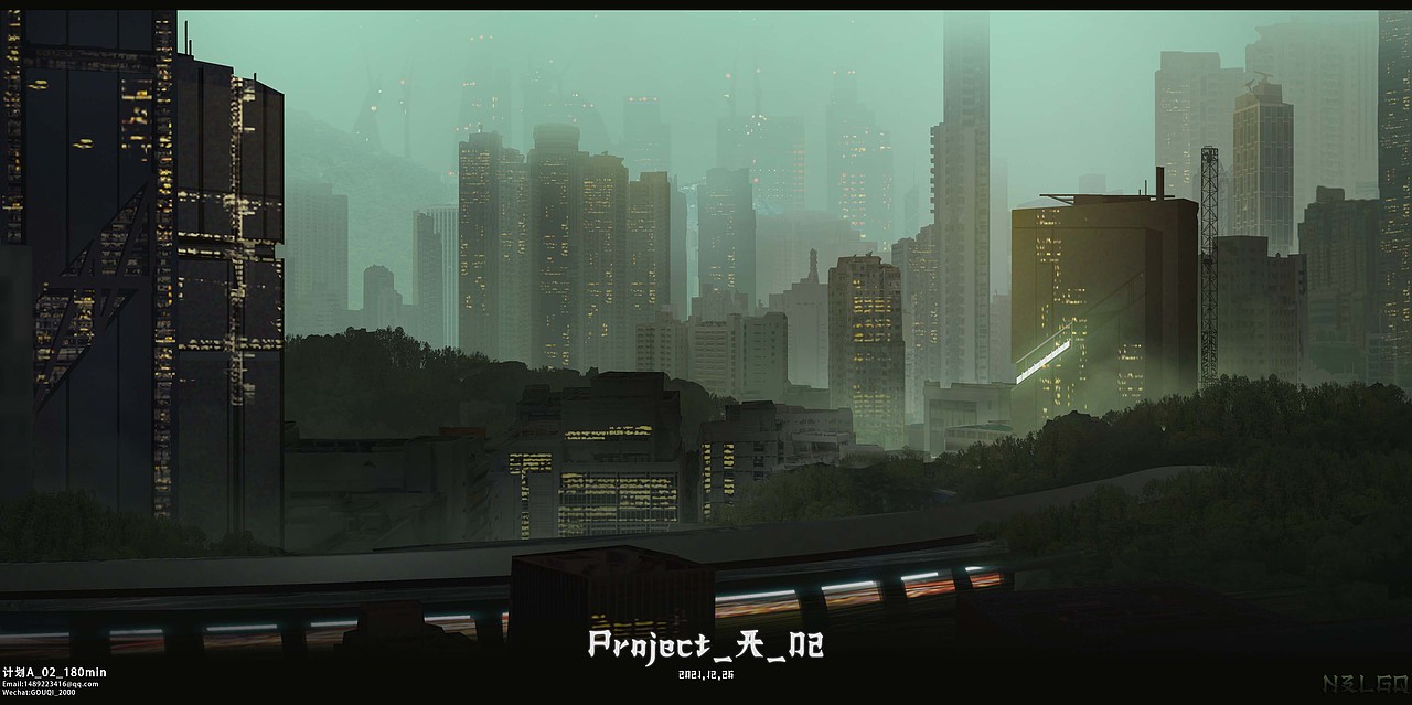 概念設(shè)計(jì) 城市氛圍A_02（圖ZMjkyNzMzMzA4） - 概念設(shè)定 - 站酷設(shè)計(jì)師Nelsonpan原創(chuàng)素材 - 站酷ZCOOL