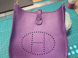 伊芙琳mini手工包