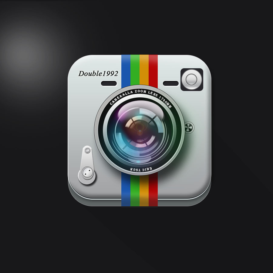 写实图标—相机|ui|图标|官泽君呀 - 临摹作品 - 站酷 (zcool)