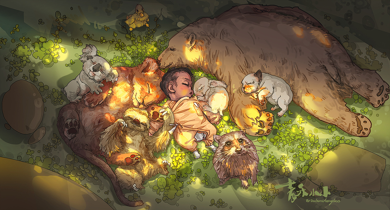 2021作品总结（图ZMjgzNDY0MDU2） - 商业插画 - 站酷设计师咯咯新生原创素材 - 站酷ZCOOL