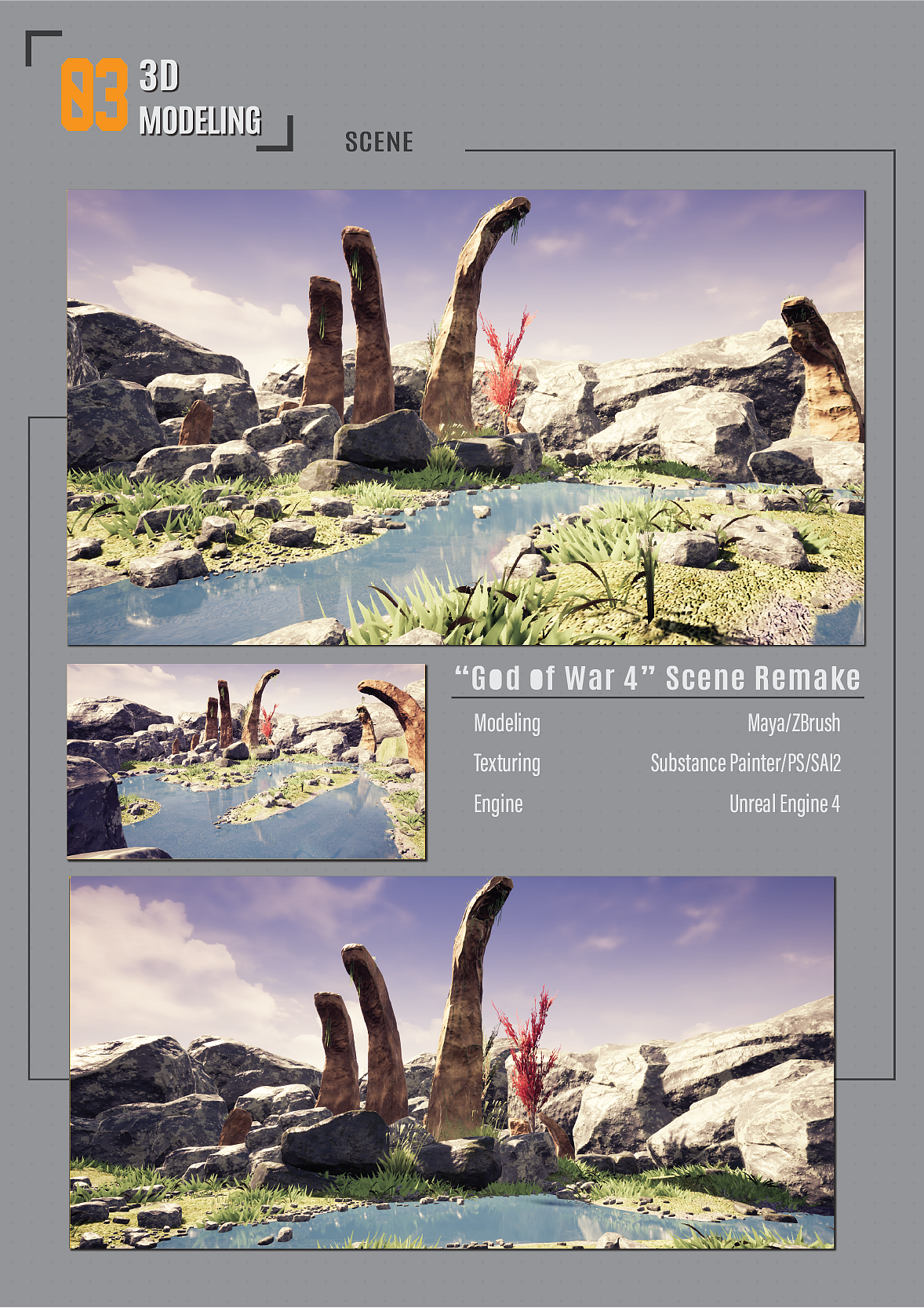 3D Portfolio（图ZMjI1MTAzMDQw） - 其他三维 - 站酷设计师Dealter原创素材 - 站酷ZCOOL