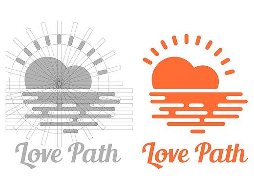 Love Path Logo（個人主頁-ZMjQ0MzQ4MDQ=） - 品牌 - 站酷設計師JaviFun原創(chuàng)素材 - 站酷ZCOOL
