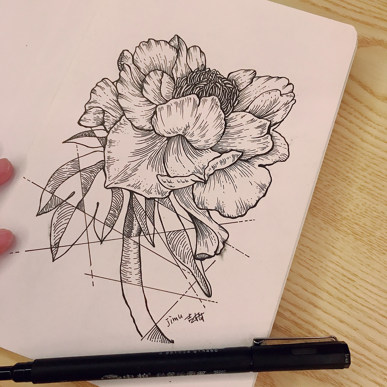 花（图ZMTIxNDUyNjA0） - 创作习作 - 站酷设计师jimu吉姆原创素材 - 站酷ZCOOL