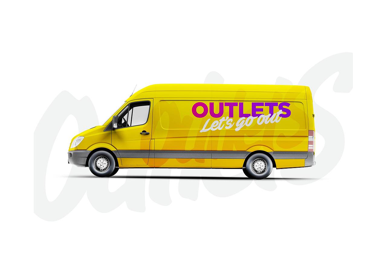 首创奥特莱斯开业主KV设计及物料