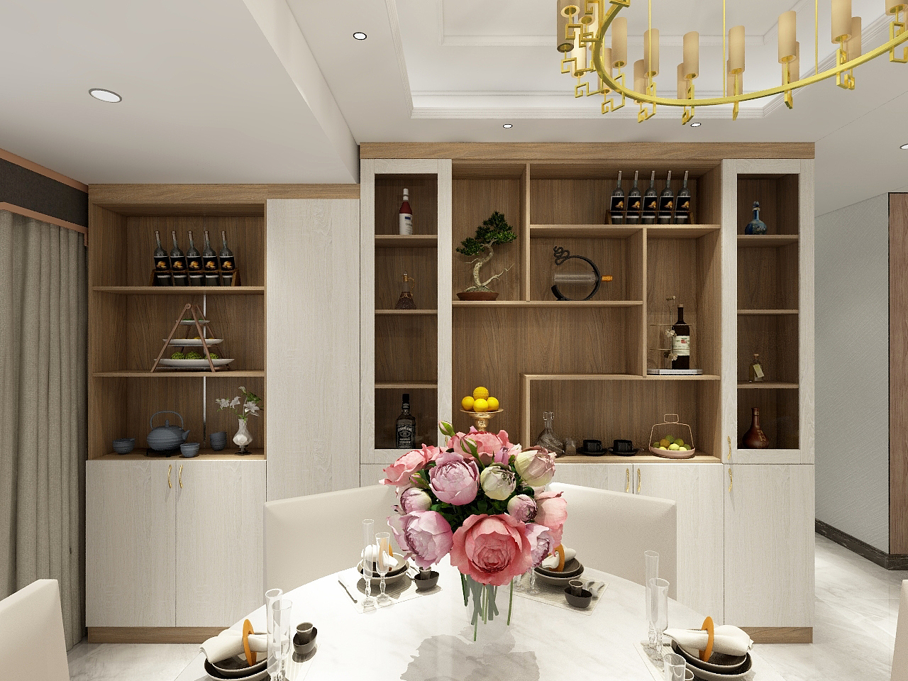 后现代客餐厅（图ZMTM0MDk2OTcy） - 家装设计 - 站酷设计师乐一Lit原创素材 - 站酷ZCOOL