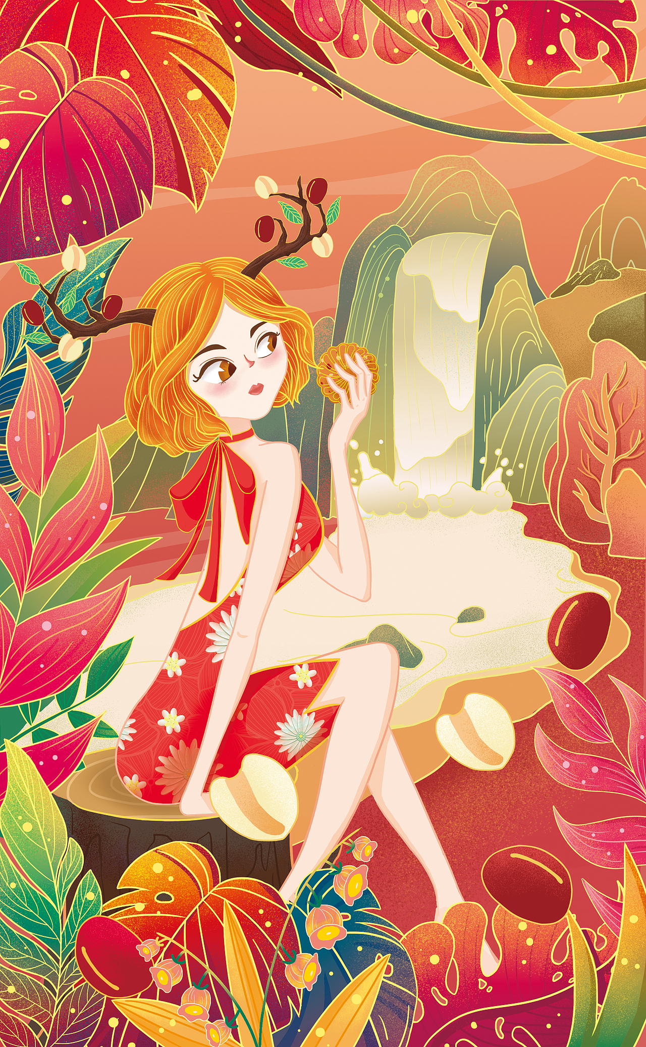 手绘插画代餐饼干包装（图ZMjQxMDI1MTQ4） - 商业插画 - 站酷设计师崔崔cici原创素材 - 站酷ZCOOL