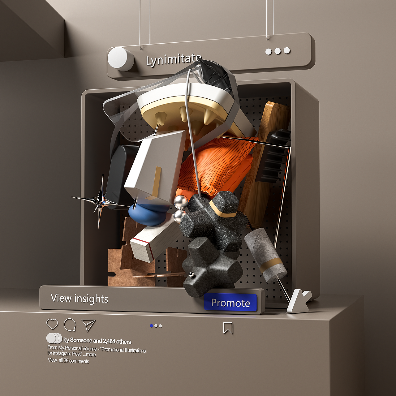 C4D练习（图ZMjg2MzEyODg0） - 场景 - 站酷设计师汀n3原创素材 - 站酷ZCOOL