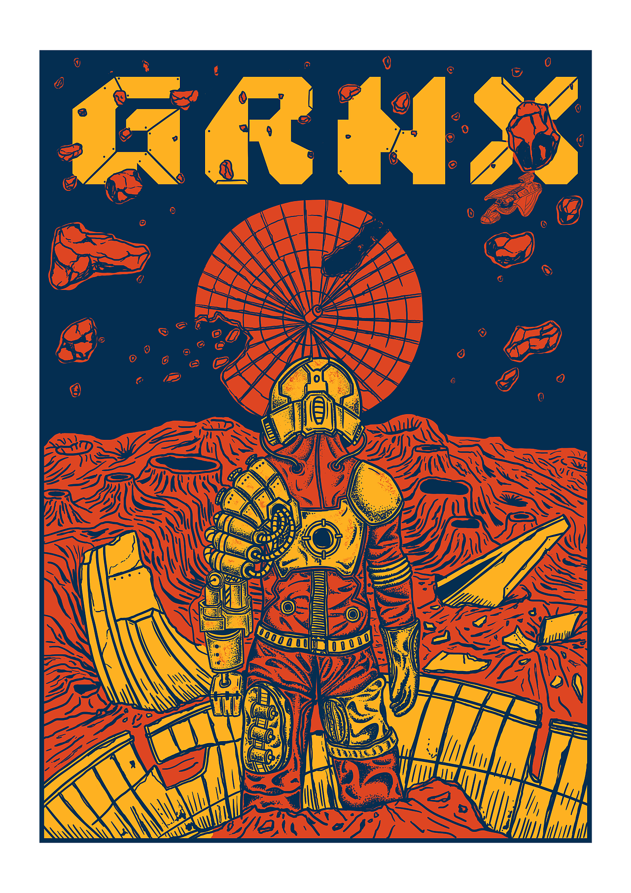 space war（图ZMjEwMTE0MTg4） - 商业插画 - 站酷设计师thelittlelee原创素材 - 站酷ZCOOL