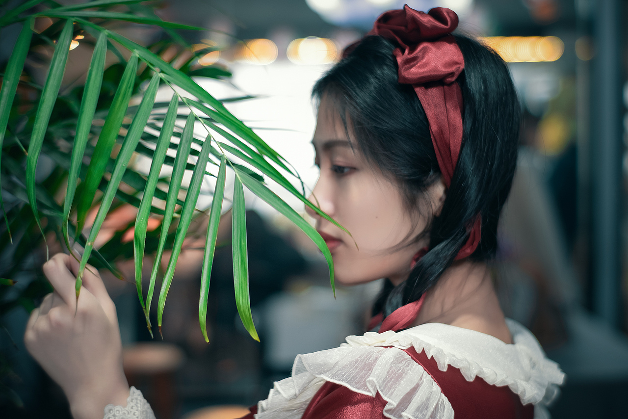 在画室给学生拍的一组Lolita写真