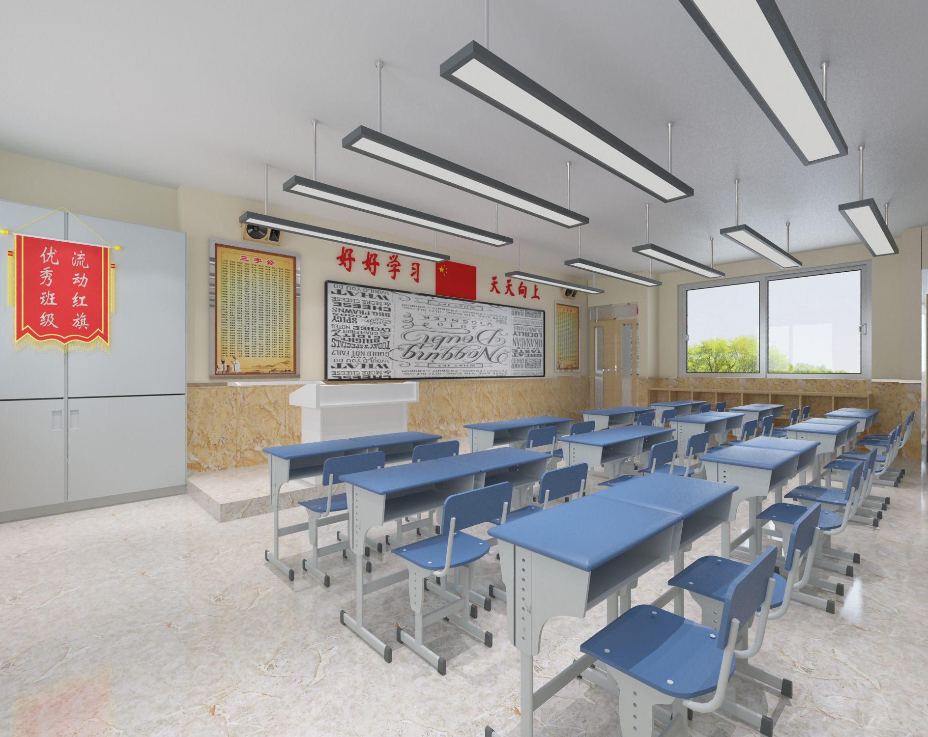 深圳南山创新实验学校 室内设计 / 九度设计 | 特来设计