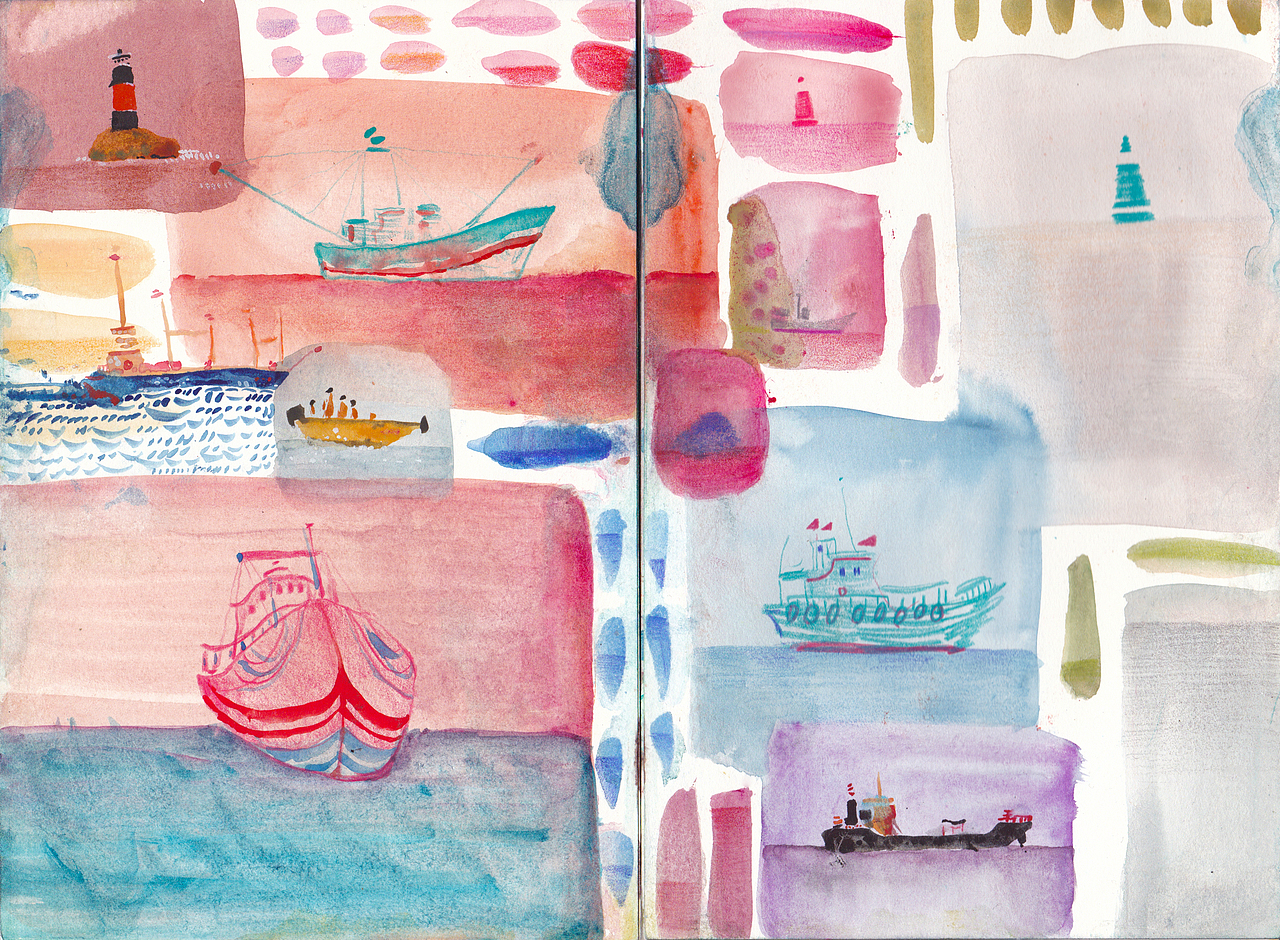 一段晒伤与海风的旅程（图ZMTEzMjg4ODUy） - 创作习作 - 站酷设计师西上哲原创素材 - 站酷ZCOOL