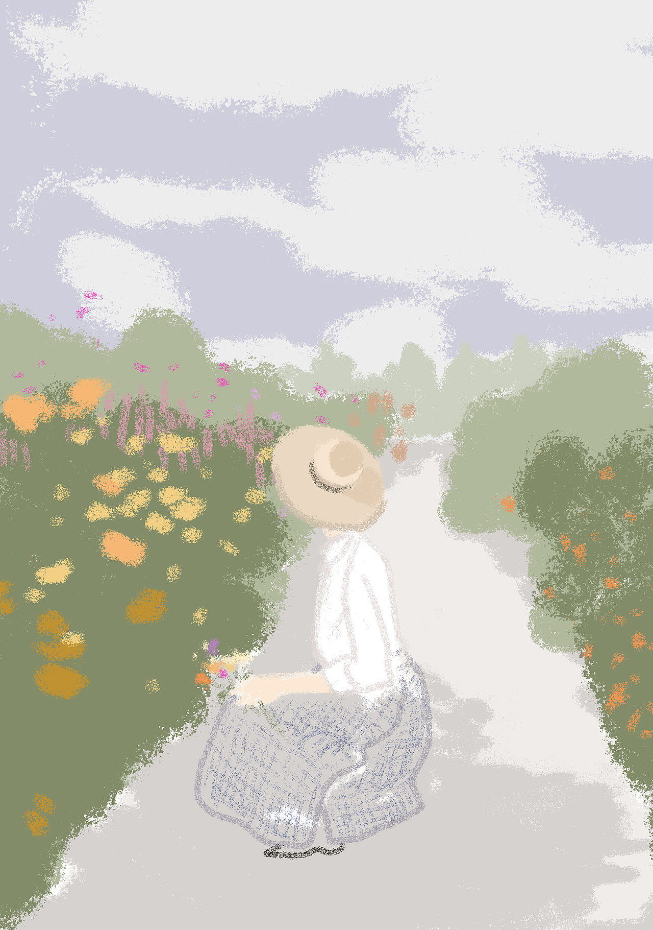 炭笔感速涂插画｜生活记录（图ZMjQxNjQzOTQw） - 创作习作 - 站酷设计师郁蓟原创素材 - 站酷ZCOOL