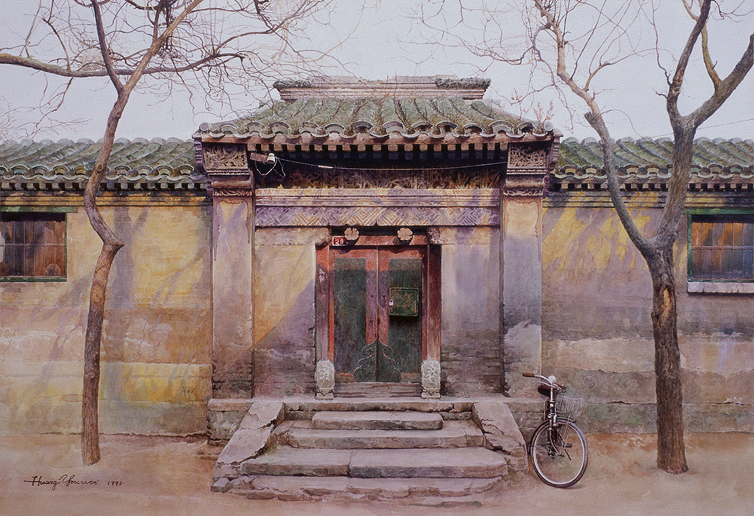 老北京胡同系列作品(二)