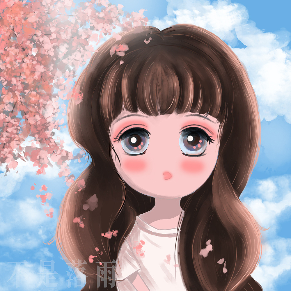 q版插画人像 板绘 动漫