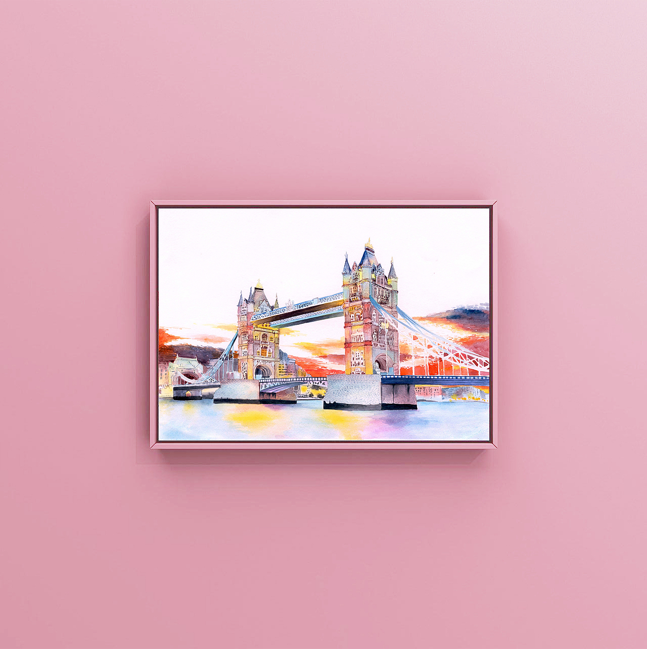 深圳航空2019年台历世界水彩插画